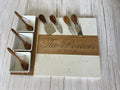 Luxury Marble & Acacia Charcuterie Board | 11-Piece Gift Set
