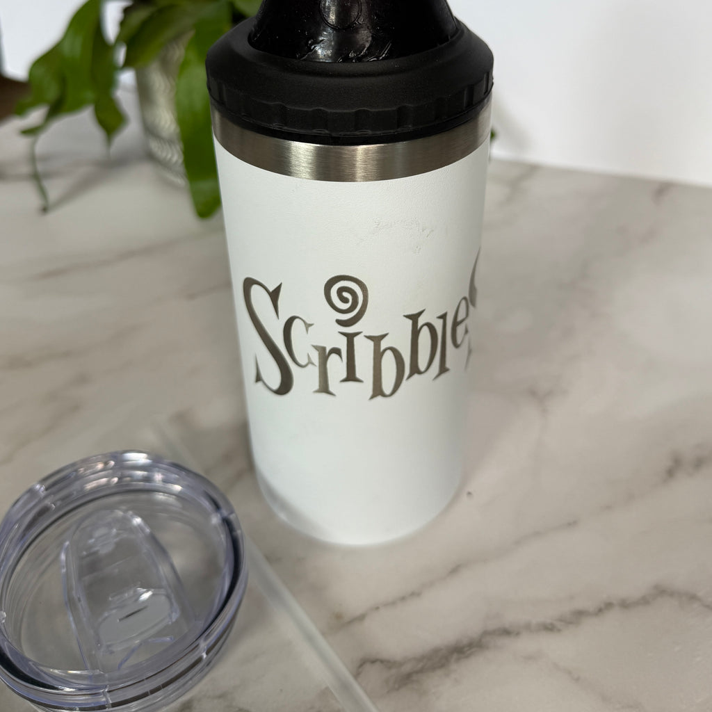 Custom Full Color Printed or Engraved 4 in 1 Can Bottle Cooler